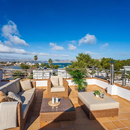 Traumhafte Maricel Fuer 8 Gaeste Am Villa Alcudia (Mallorca)